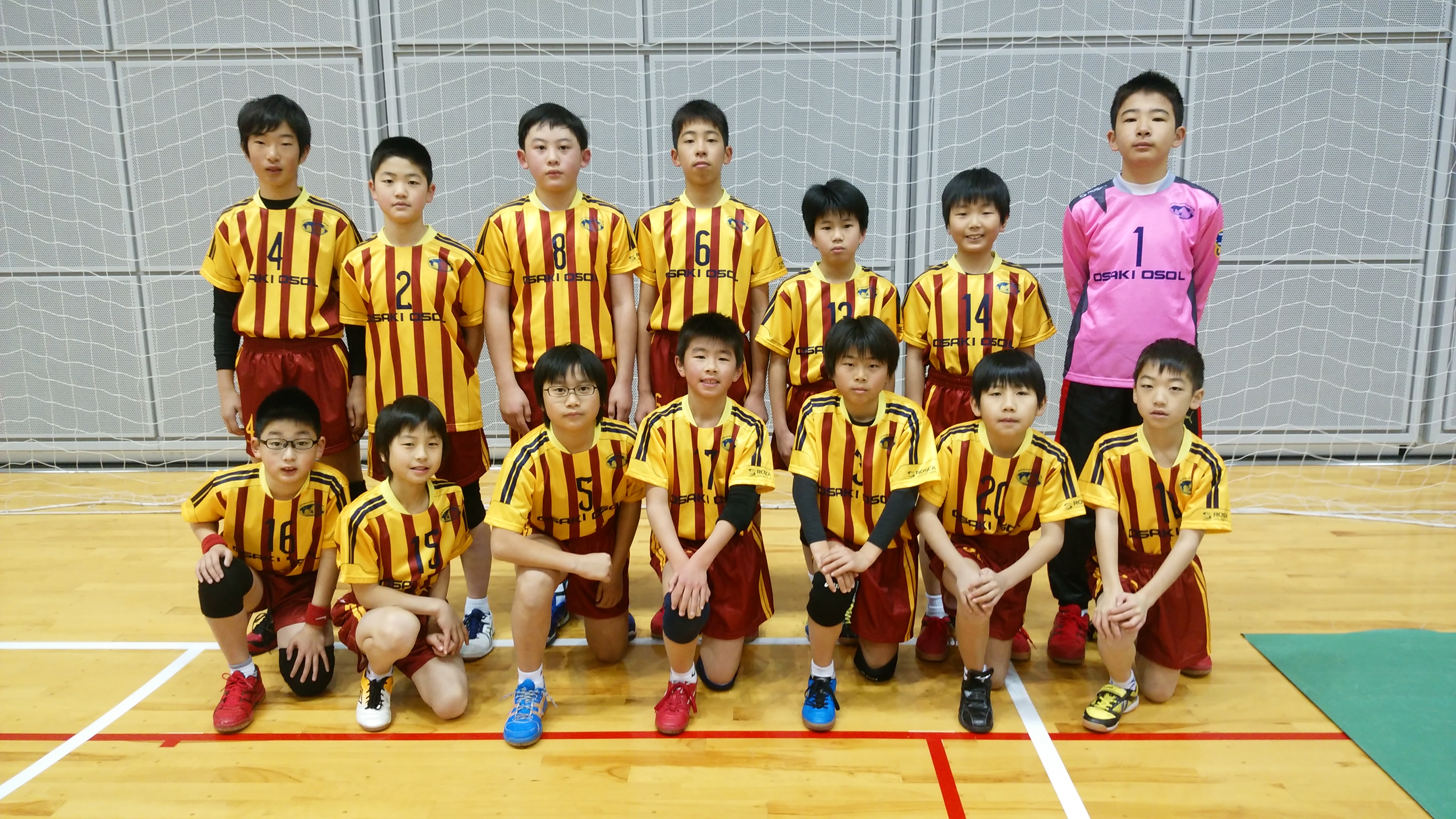 彩の国カップに参加 Osaki Osol 大崎電気ハンドボール部