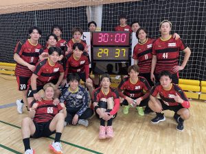 決勝リーグ初戦勝利